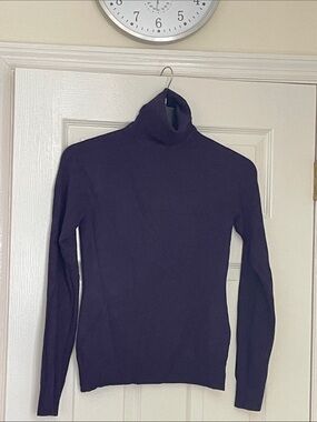The Limited Men's Purple Turtleneck Sweater